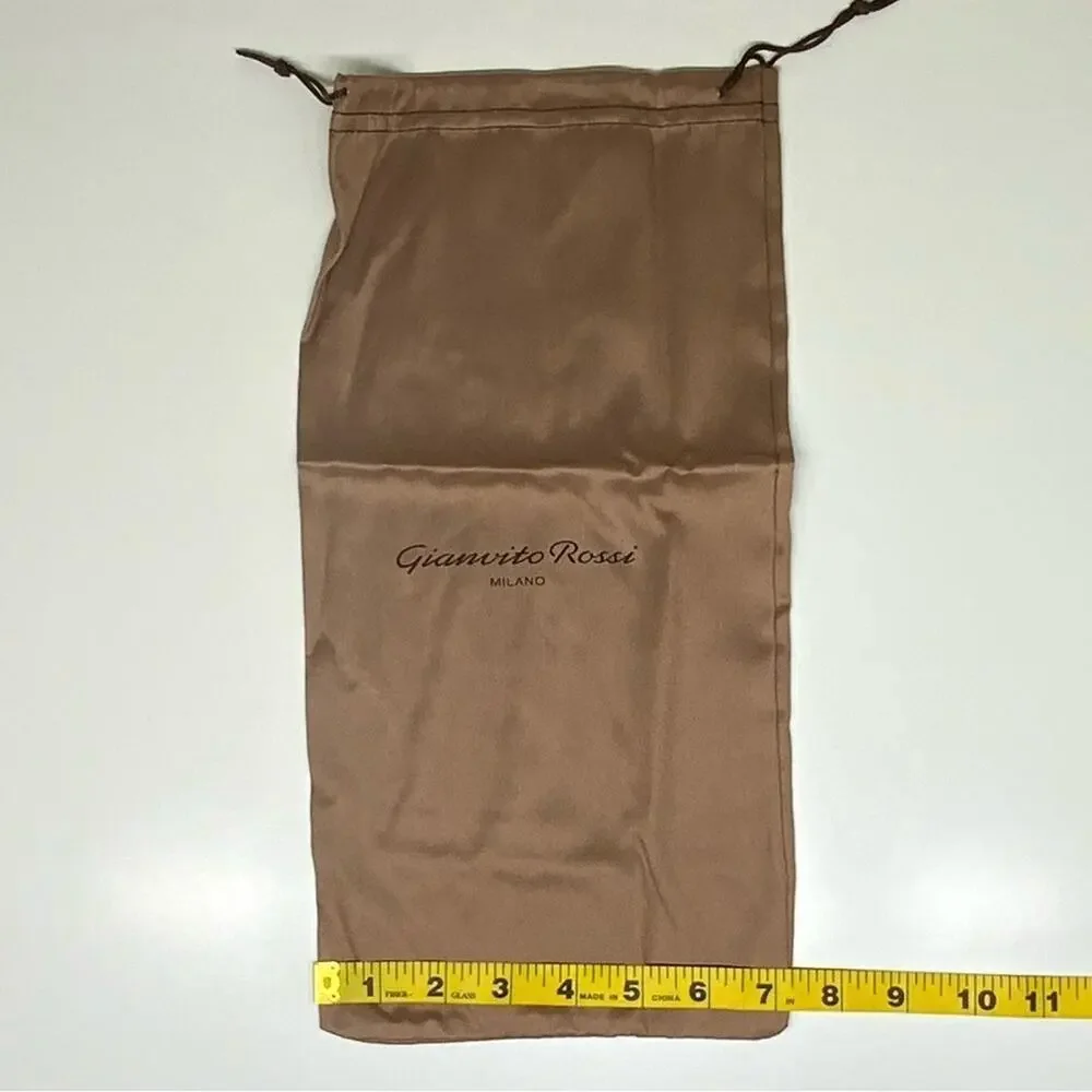 Gianvito Rossi | Shoe Box/2 Dist Bags | Tan | W14.5 x H11.75 x D4 in